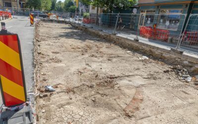 Vestigii arheologice în București, lucrări oprite