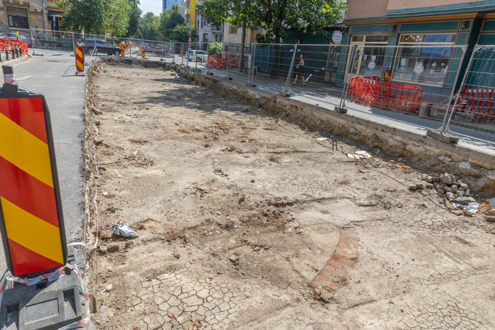 Vestigii arheologice în București, lucrări oprite