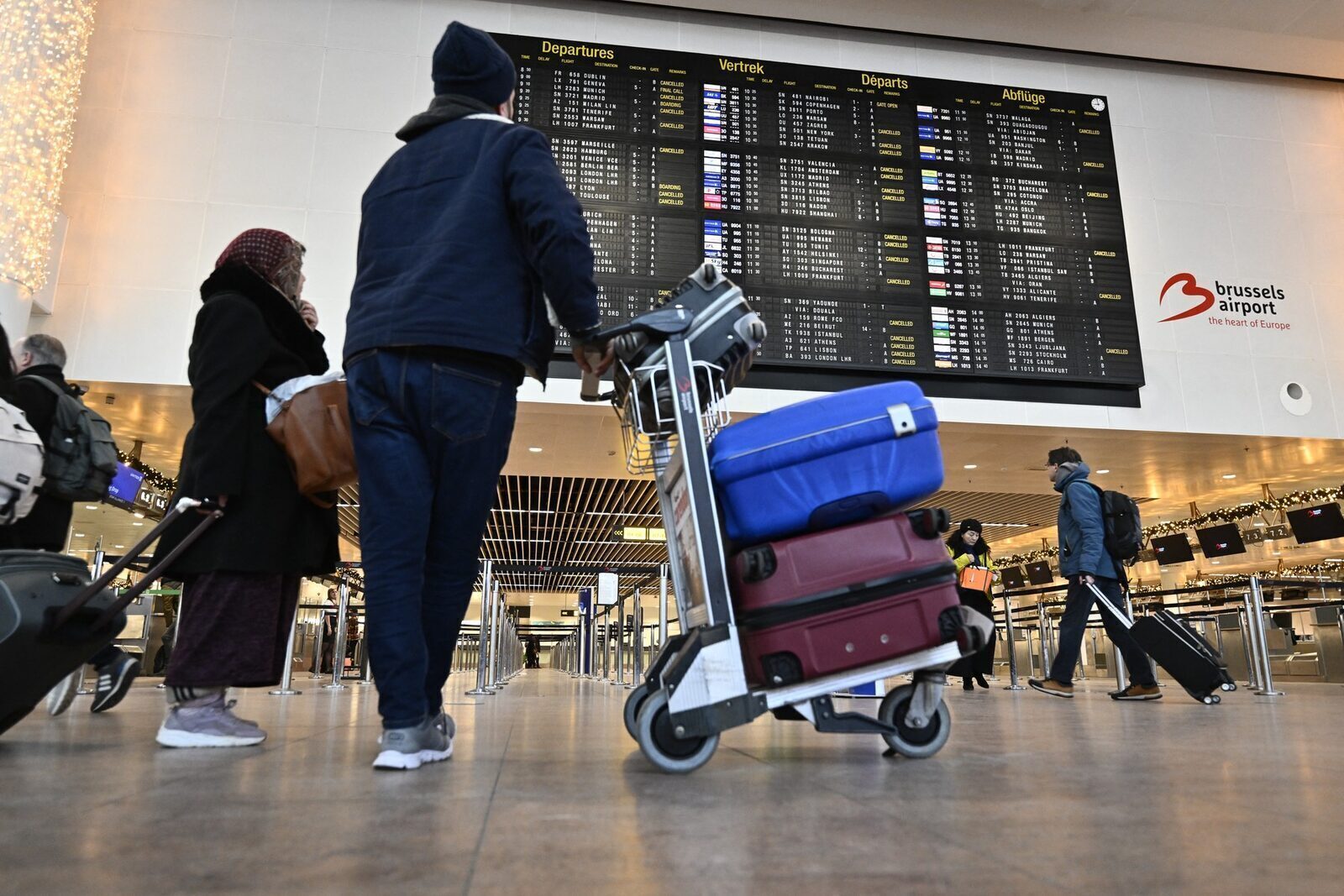 Malarie pe aeroportul din Frankfurt