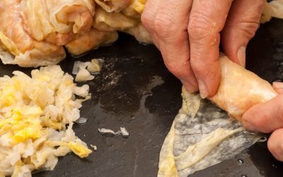Sarmale de post: Rețeta simplă cu ciuperci și soia