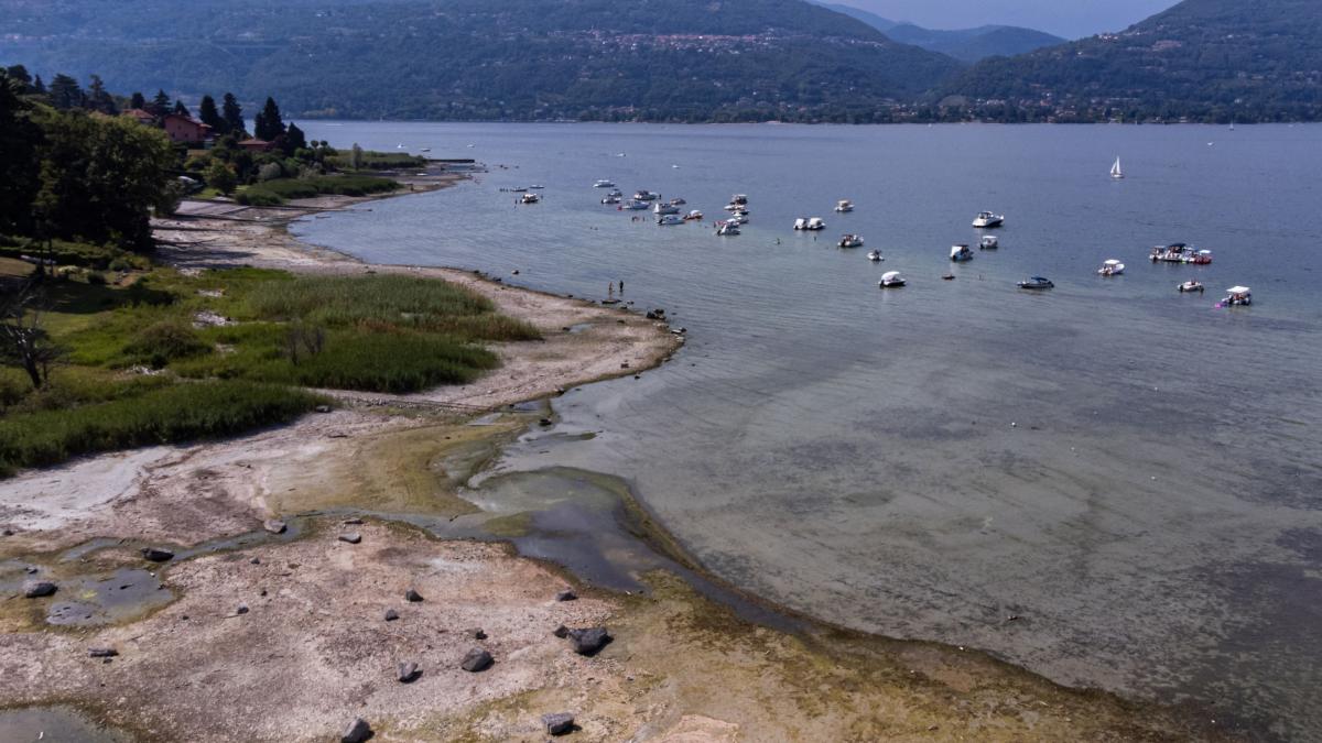 Lacul Maggiore seacă, apel la apă din Elveția