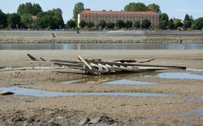 Dunărea, la cote alarmant de joase: sub 1.400 mc/s săptămâna viitoare