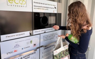 Tinerii returnează pe campusuri, ECOTECA dezvăluie tipurile de ambalaje
