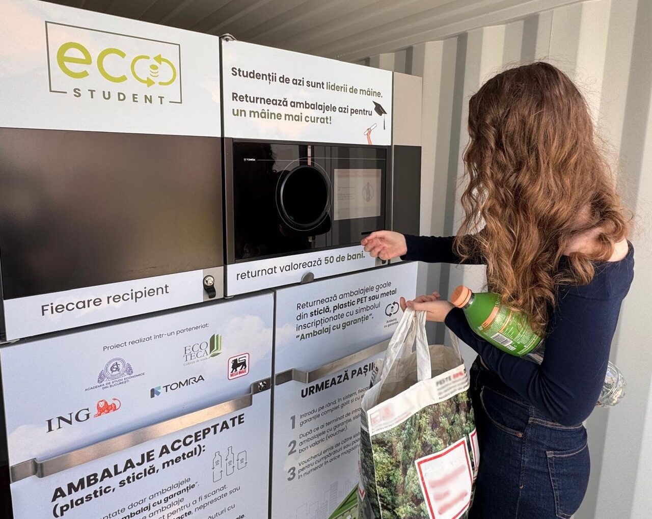 Tinerii returnează pe campusuri, ECOTECA dezvăluie tipurile de ambalaje