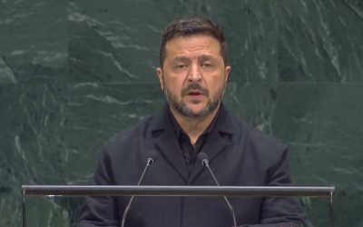 Zelenski la ONU: Nu-l lăsați pe Putin să vă atragă în război