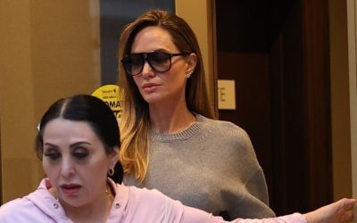 Jolie șocată: Ce i-a făcut un român celebru