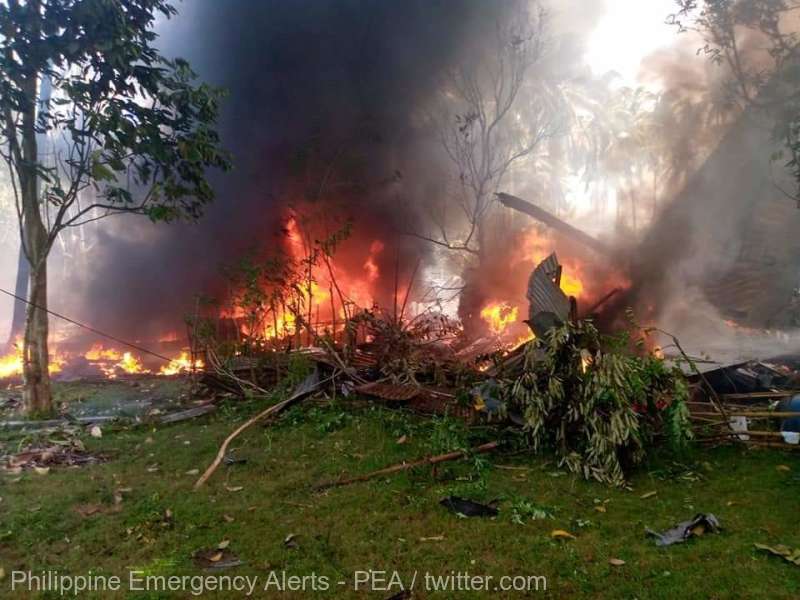Prăbușire avion militar lângă Atena: Doi piloți au murit