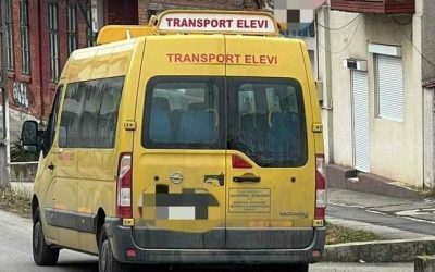 Șofer beat cu 14 elevi în microbuz: amendă uriașă și permis suspendat