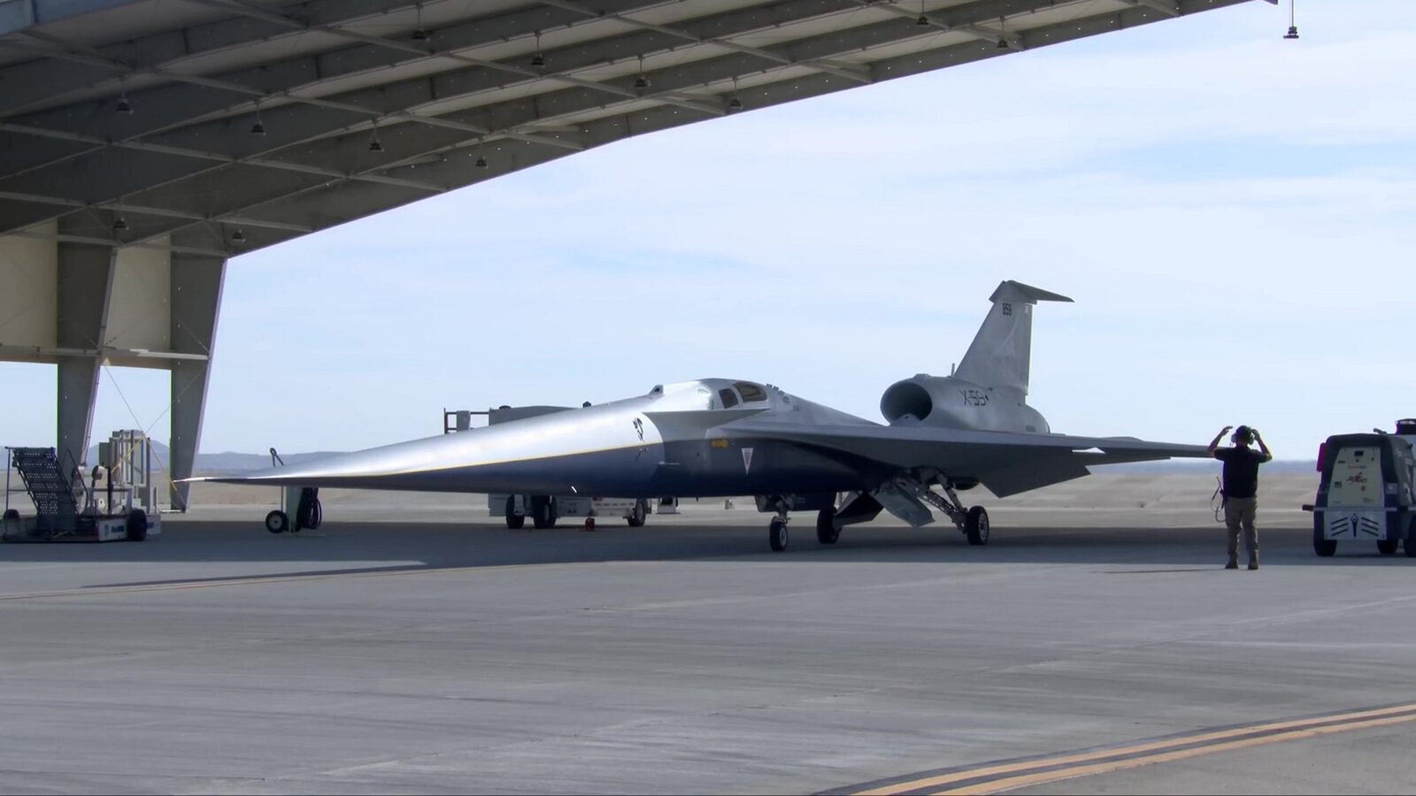 X-59 Quesst, avionul NASA, gata de testul final supersonic